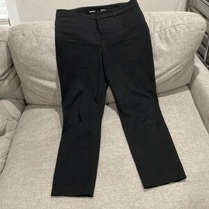 Black Slim Fit Trousers